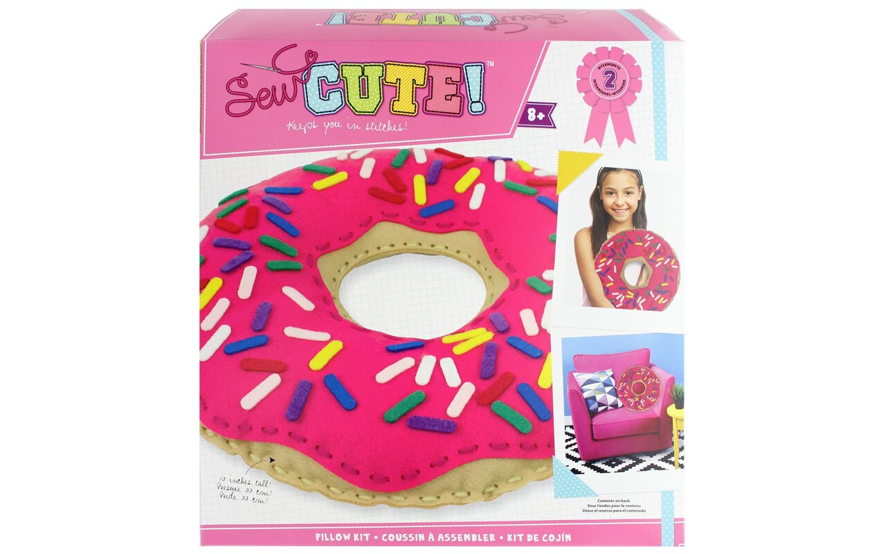 Colorbok Sew Cute Kit Felt Pillow Donut